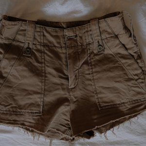 Free People - Army Green Shorts